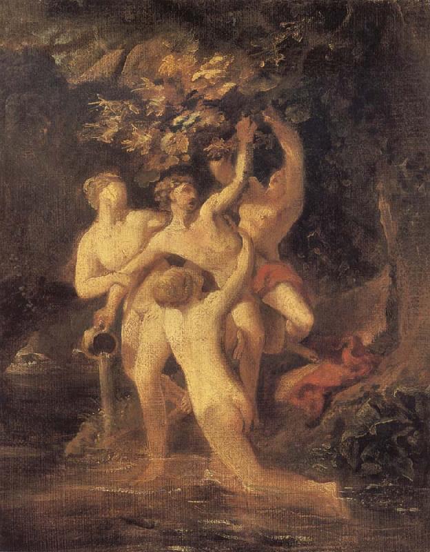 Hylas and Nymphs, Karl Briullov